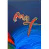 Image 3 : Peter Max- Original Mixed Media "Without Borders"