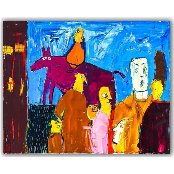 Leo Ray- Original Oil on Canvas "Untitled"