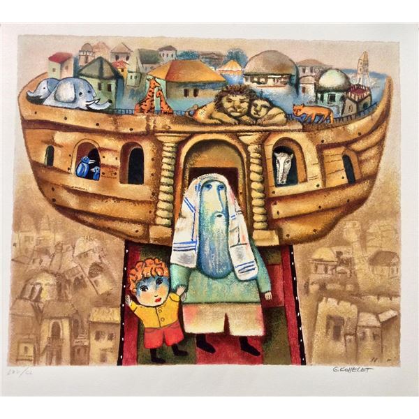 Gregory Kohelet- Original Serigraph "Noah's Ark "