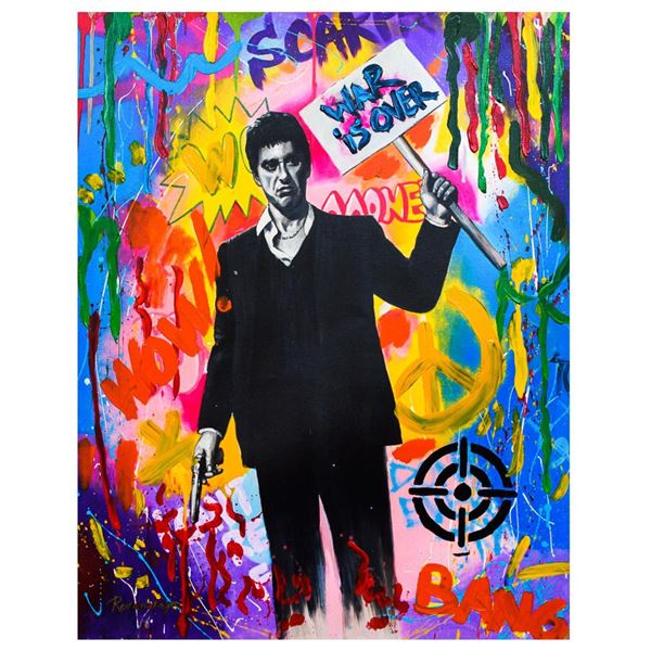 Nastya Rovenskaya- Mixed Media "War is Over"