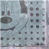 Image 2 : Gail Rodgers, "Mickey Mouse" Hand Signed Original Hand Pulled Silkscreen Mixed Media on Canvas with 