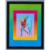 Image 2 : Peter Max- Original Lithograph "Tip Toe Floating on Blends II"