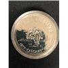 Image 1 : UNCIRCULATED 1975 CANADIAN SILVER DOLLAR {MADE OF SILVER NOT NICKEL}