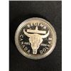 Image 1 : UNCIRCULATED 1982 CANADIAN SILVER DOLLAR {MADE OF SILVER NOT NICKEL}
