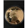 Image 2 : SWAROVSKI CRYSTAL  PRINCE GEORGE COMMERATIVE FIRST BIRTHDAY 5 CROWN UNCIRCULATED COIN WITH COA+BOX