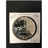 Image 1 : 1984  CANADIAN SILVER DOLLAR {MADE OF SILVER NOT NICKEL}
