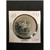 Image 1 : 1973  CANADIAN SILVER DOLLAR {MADE OF SILVER NOT NICKEL}