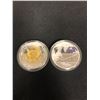 Image 2 : NOVELTY GOLD PLATED COINS LOT