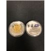 Image 2 : NOVELTY GOLD PLATED COINS LOT