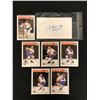 Image 1 : 1994-95 Zellers Masters of Hockey Card Lot W/ Johnny Bower Signed Index Card