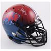 Image 1 : Zack Moss Signed Full-Size Hydro-Dipped Helmet (Beckett Hologram)