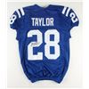 Image 1 : JOHNATHAN TAYLOR SIGNED PRO STULE COLTS JERSEY ( BECKETT COA)