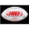Image 2 : TYREEK HILL SIGNED KC CHIEFS LOGO FOOTBALL ( BECKETT COA)