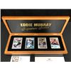 Image 2 : Eddie Murray Autographed "Signature Series" Porcelain Card Set