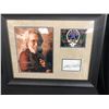Image 1 : JERRY GARCIA SIGNED AND CUSTOM FRAMED DISPLAY ( PSA LOA)