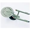 Image 2 : WILLIAM SHATNER AND GEORGE TAKAI DUAL SIGNED ENTERPRISE DIE CAST ( FROZEN POND COA)