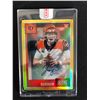 Image 1 : 2020 PANINI GOLD REFRACTOR ROOKIE AUTO JOE BURROWS 5/50