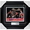 Image 1 : Ralph Macchio/William Zabka Framed Autographed Karate Kid 8X10 Photo (Frozen Pond COA)