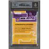 Image 2 : 2007-08 BOWMAN RELICS MAGIC JOHNSON AUTO ( BECKETT AUTHENTIC)