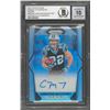 Image 1 : 2017 PANINI PRIZM SCHRISTIAN MCCAFFREY ROOKIE AUTO ( BECKETT 10 AUTHENTIC)