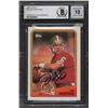 Image 1 : 1988 TOPPS JOE MONTANA SIGNED CARD ( BECKETT AUTHENTIC)