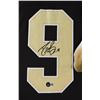Image 2 : Drew Brees Signed 33x37 Custom Framed Jersey Display (JSA COA) *SPORTS CARD EDITION*