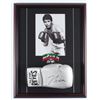 Image 1 : JULIO CESAR CHAVEZ SIGNED AND FRAMED BOXING GLOVE ( JSA COA)