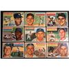 Image 1 : 1956 TOPPS BASEBALL CARD LOT