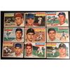 Image 1 : 1956 TOPPS BASEBALL CARD LOT