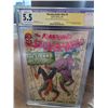 Image 1 : The AMAZING SPIDER-MAN #6 CGC SIGNATURE SERIES STAN LEE 5.5 (MARVEL COMICS) 1963