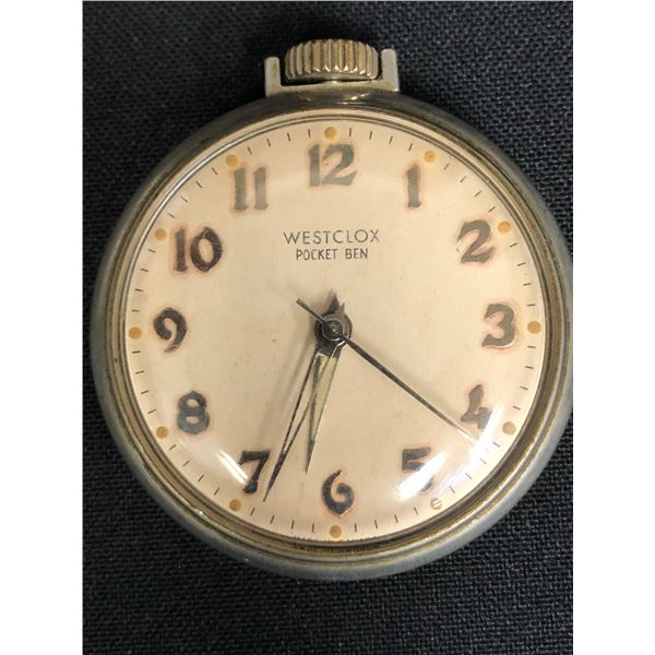 VINTAGE WESTCLOX POCKET WATCH