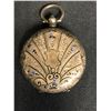 Image 3 : VERY ORNATE BEAUTIFUL KEYWIND  SILVER .925  POCKET WATCH