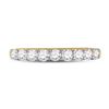 Image 2 : Round Diamond Single Row Band Ring 1/2 Cttw 14KT Yellow Gold