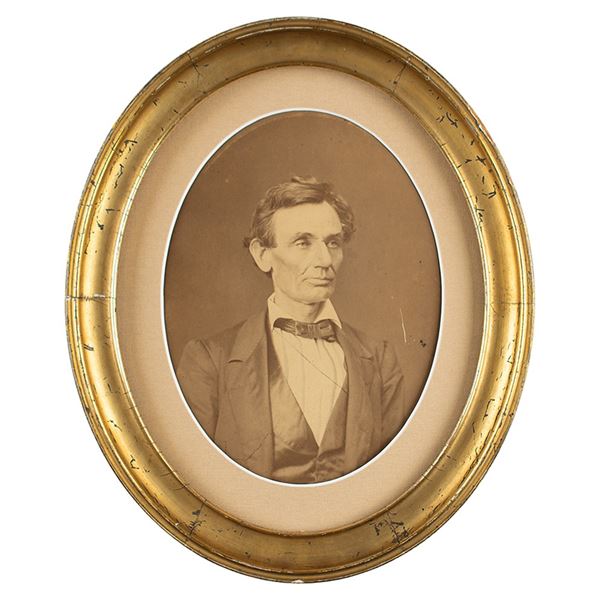 Abraham Lincoln Original Hesler-Ayres Photograph