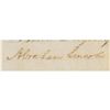 Image 2 : Abraham Lincoln Document Signed as President