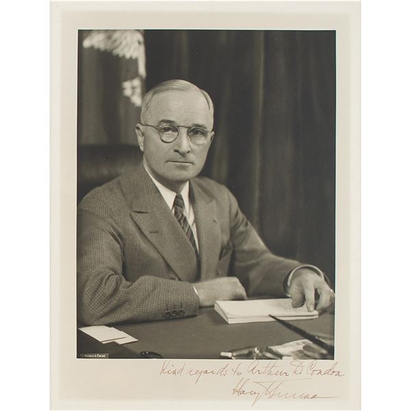 Harry S. Truman Signed Photograph