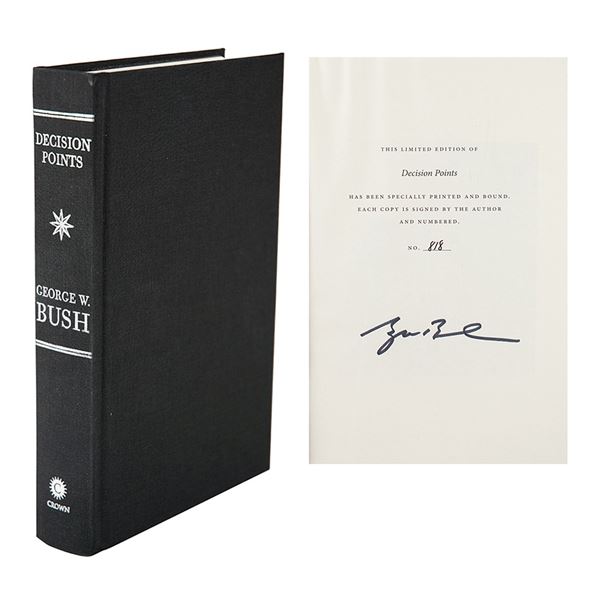 George Bush Signed Book