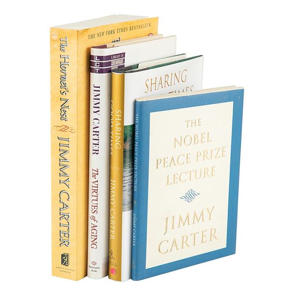 Jimmy Carter (4) Signed Books