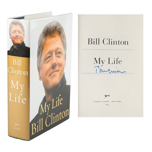Bill Clinton Signed Book