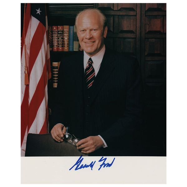 Gerald Ford Signed Photograph