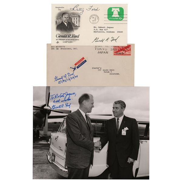 Gerald Ford (3) Signed Items