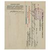 Image 1 : Warren G. Harding Document Signed
