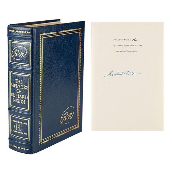 Richard Nixon Signed Book