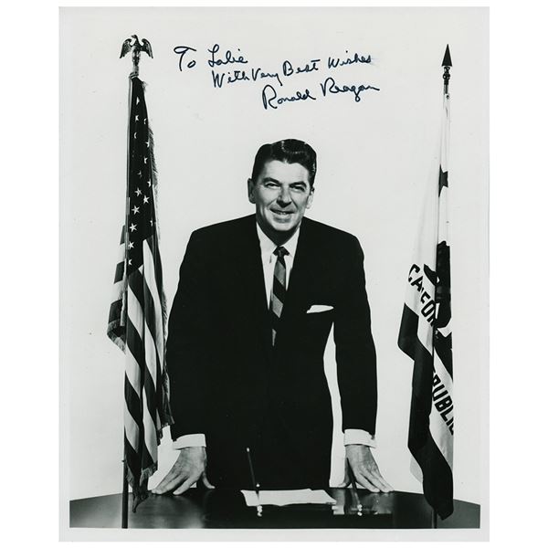Ronald Reagan Signed Photograph