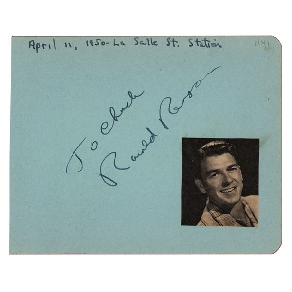 Ronald Reagan Signature