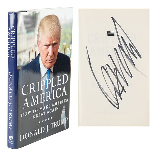 Donald Trump Signed Book