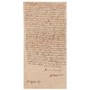 Image 2 : John Witherspoon Letter Signed