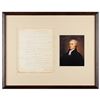 Image 1 : Alexander Hamilton Letter Signed as Treasury Secretary