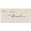 Image 2 : Albert Einstein Typed Letter Signed