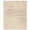 Image 1 : Jean Francois Champollion Autograph Letter Signed